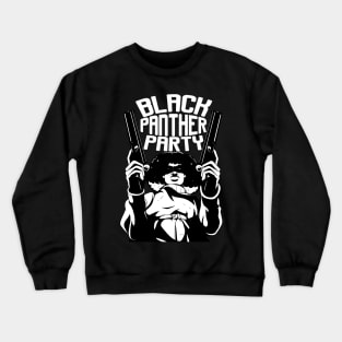 Black Panther Party Logo Crewneck Sweatshirt